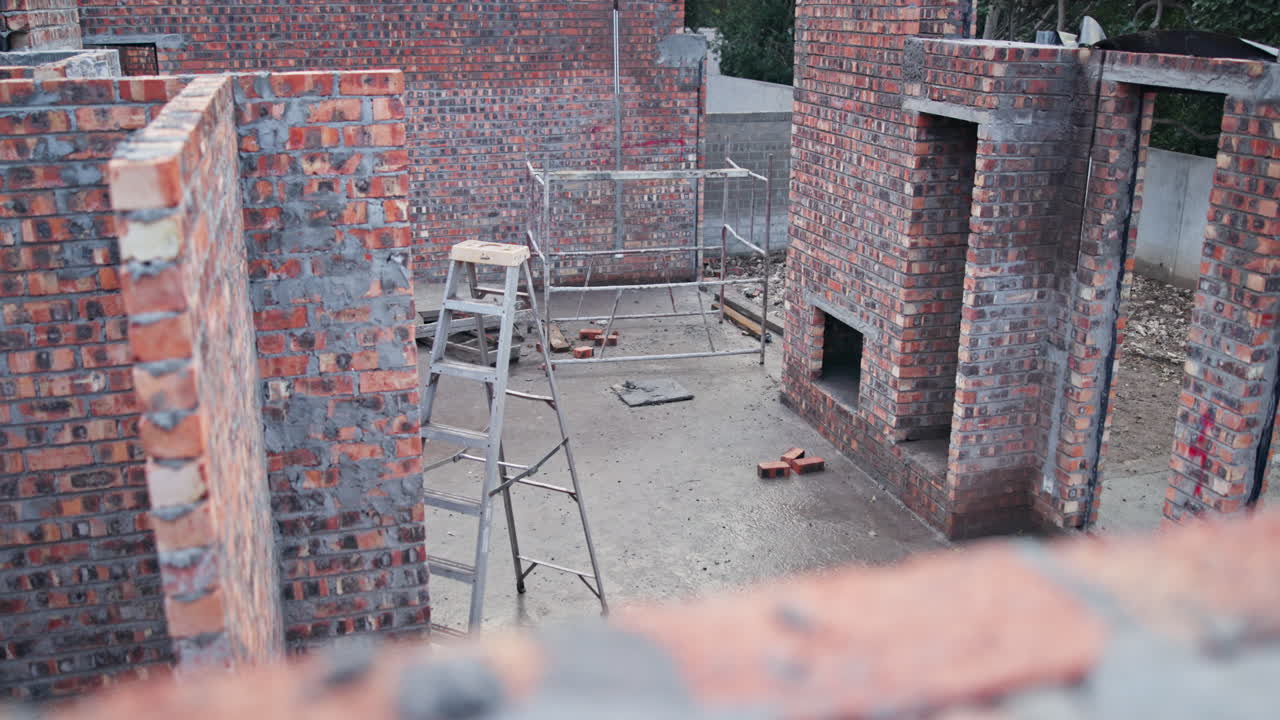 inspección del sitio de construcción