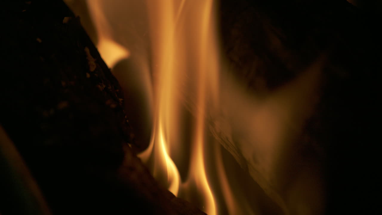 Closeup of fire