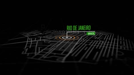ubicaciones de rio de janeiro, brasil