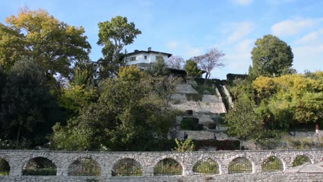 El-Palacio-De-Balchik,-Residencia-De-Verano-De-La-Reina-María-De-Rumania-En-Balchik-Bulgaria