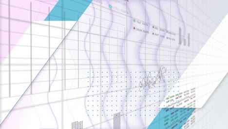 Animation-Der-Finanzdatenverarbeitung-über-Raster