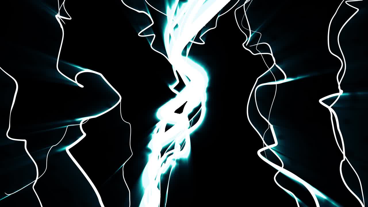 animación en 2d con relámpagos