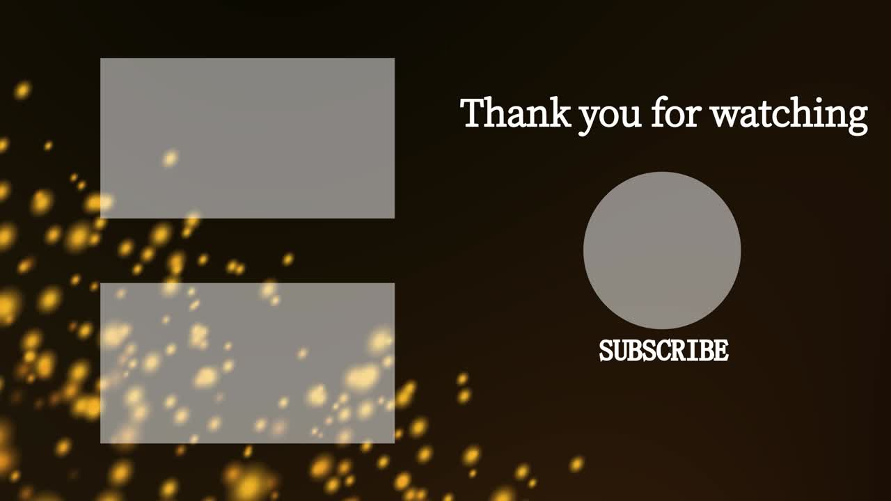 플로팅 포인트 엔드 카드 엔딩 스크린 모션 그래픽