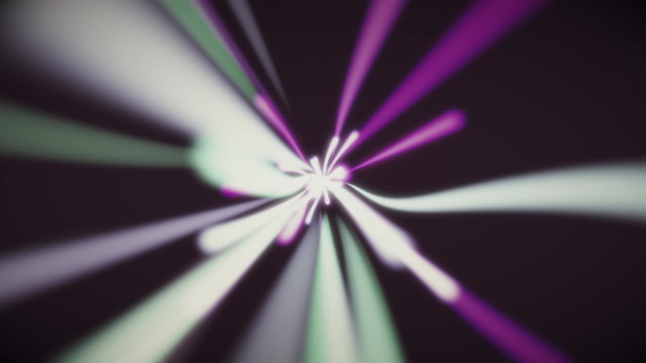 moviéndose a través de las estrellas. 4k bucle de vj sin costura.