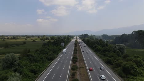drone aéreo interurbano de alto tráfico 1