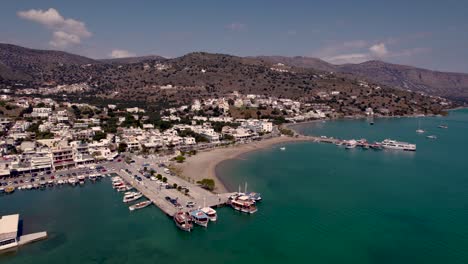 elounda desde el aire