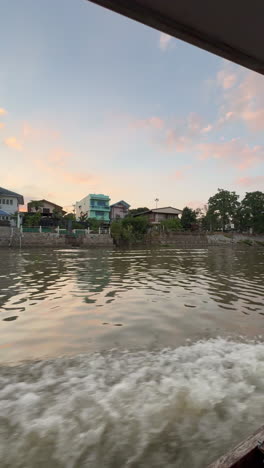 River Sunset Scenery