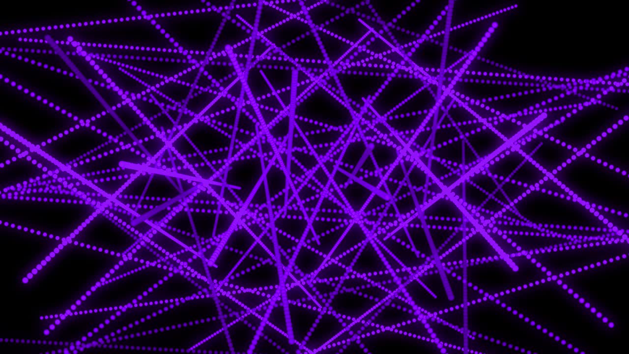 Purple color Dot Shape Pattern animation motion graphics