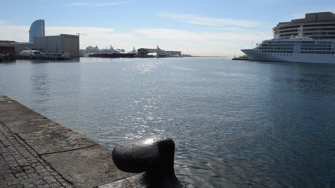 Barcelona, Spanien. Port Vell