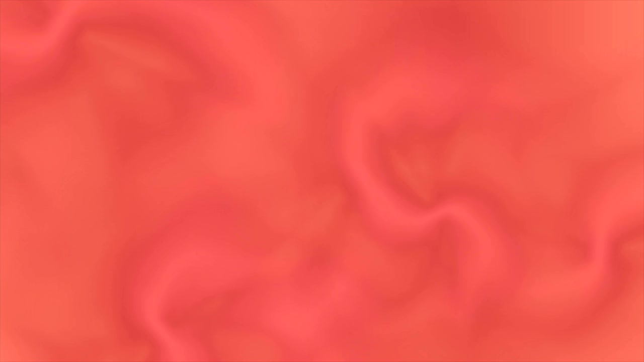 coral vivo abstracto ondas líquidas animación de video