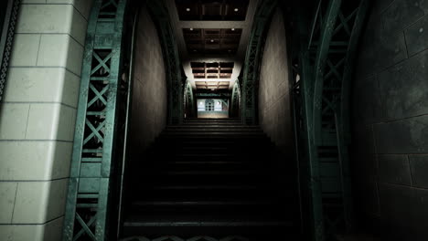 grand staircase in a historic building