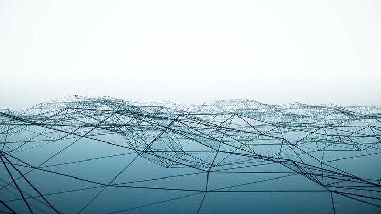 Abstract Geometric Background with Lines