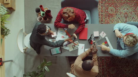 Time-Lapse-of-Team-of-Fashion-Designer-Having-Office-Meeting