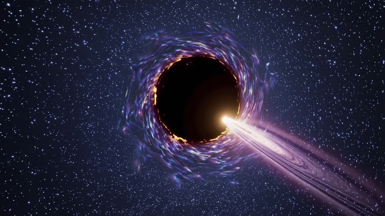 우주에 있는 블랙홀