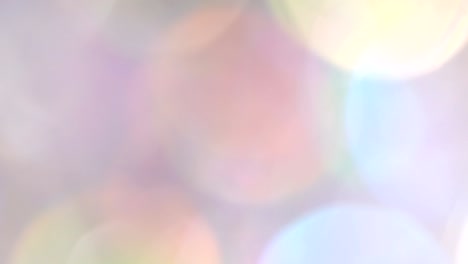 partículas de chispas abstractas que se mueven pequeñas grandes desenfocadas