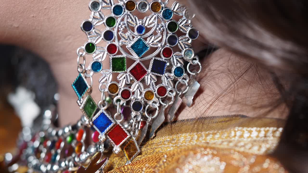 Ornate Colorful Necklace