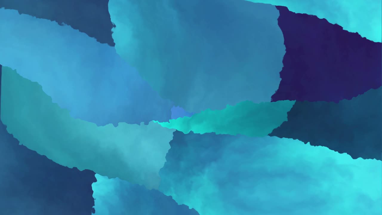 추상적인 다채로운 페인트 배경 루프