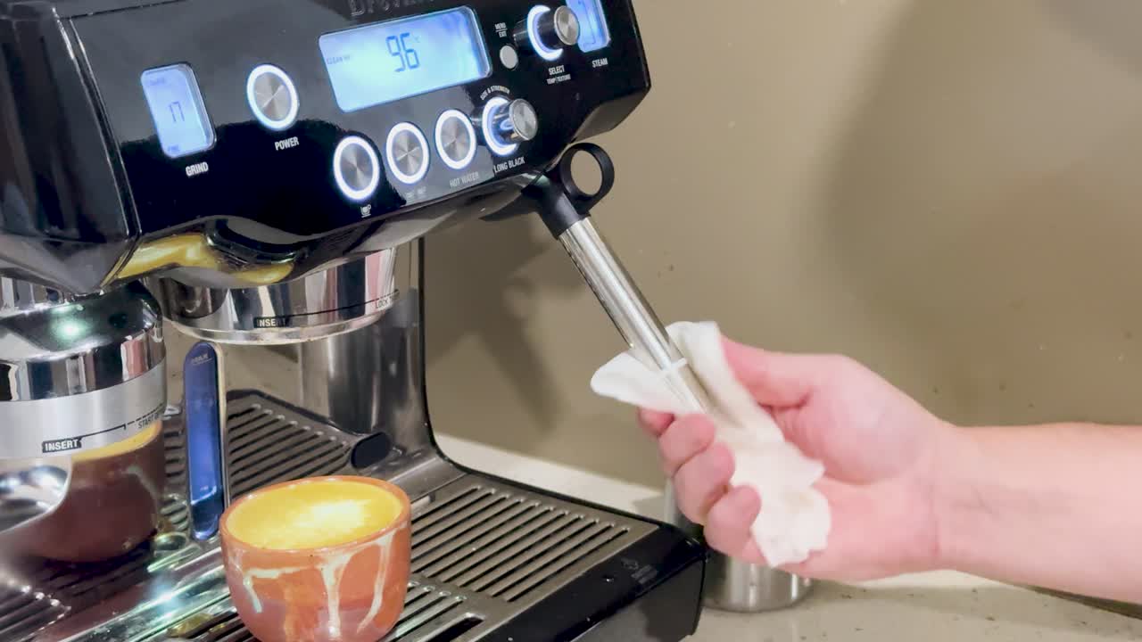 Cleaning a Coffee Machine