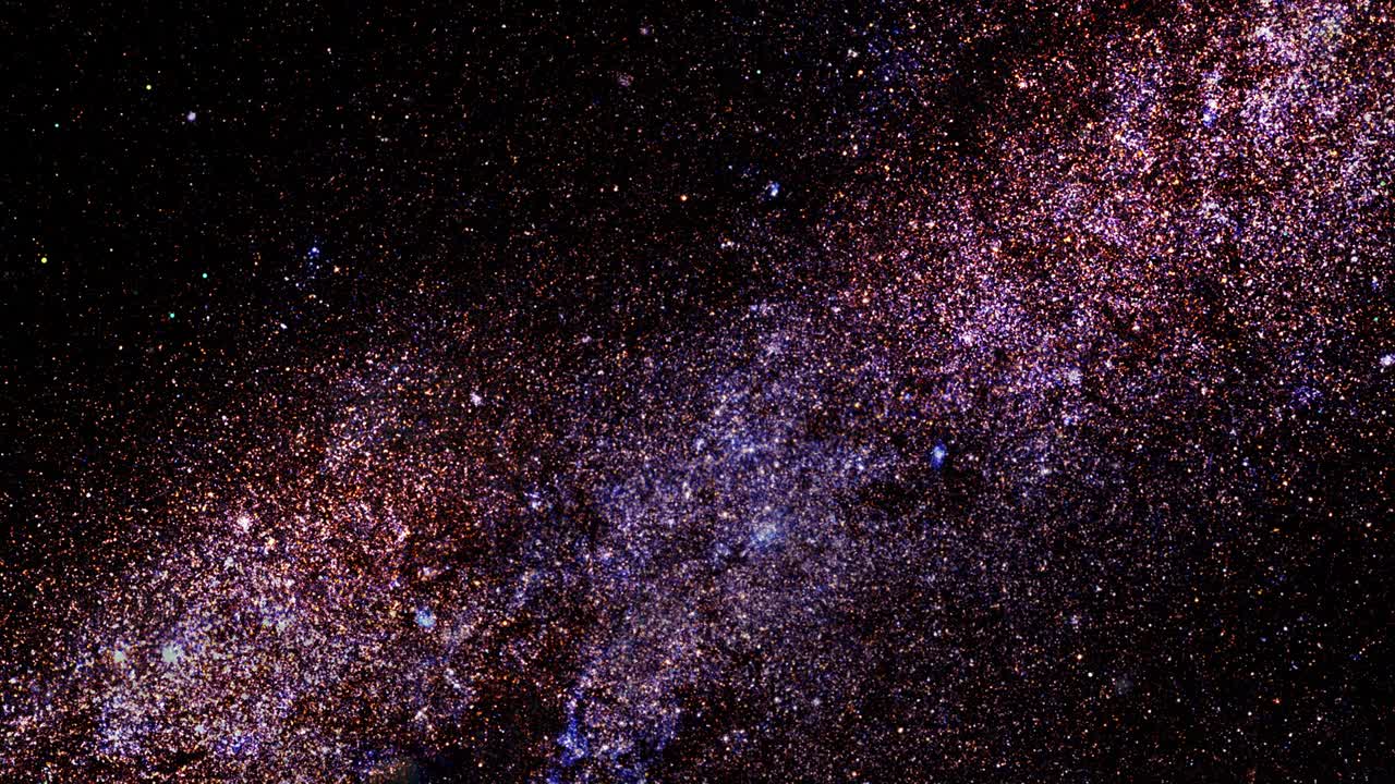 exploración de galaxias de bucle sin fisuras a través del espacio exterior hacia la galaxia de la ballena brillante. animación de bucle 4k de volar a través de caldwell 72 o ngc 55 o la galaxia la ballena. elementos proporcionados por la imagen de nasa.