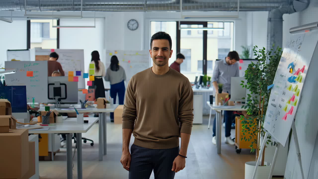 retrato de la oficina