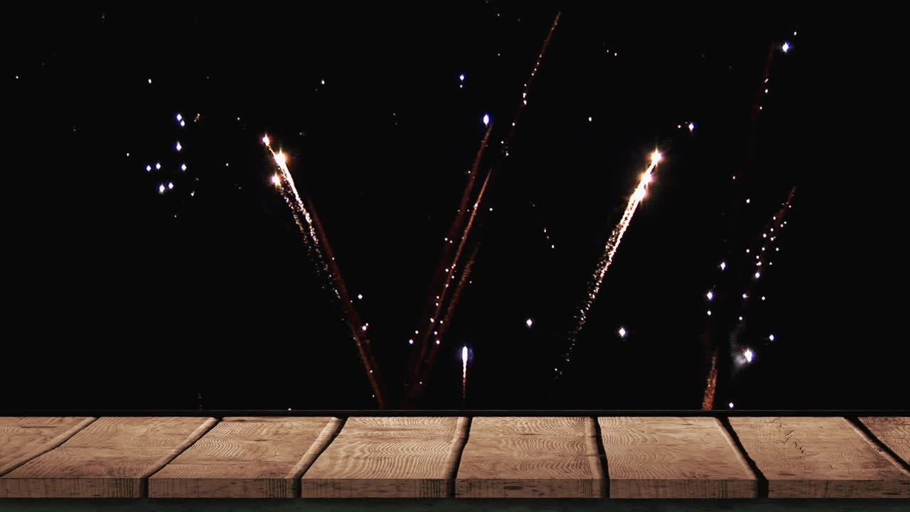 video de fuegos artificiales