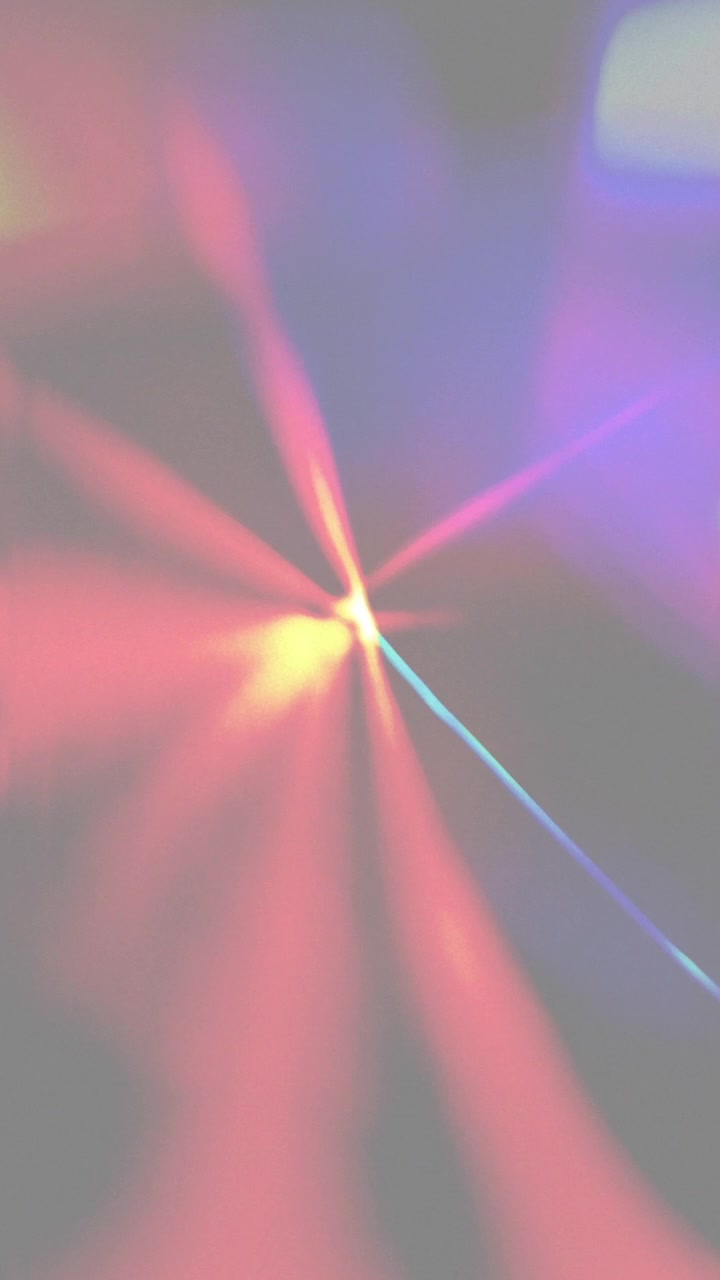 Effetti astratti di perdita di luce e bagliore lente