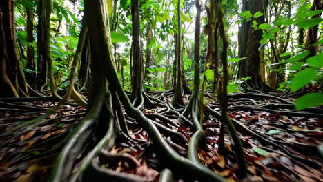 jungle forest roots