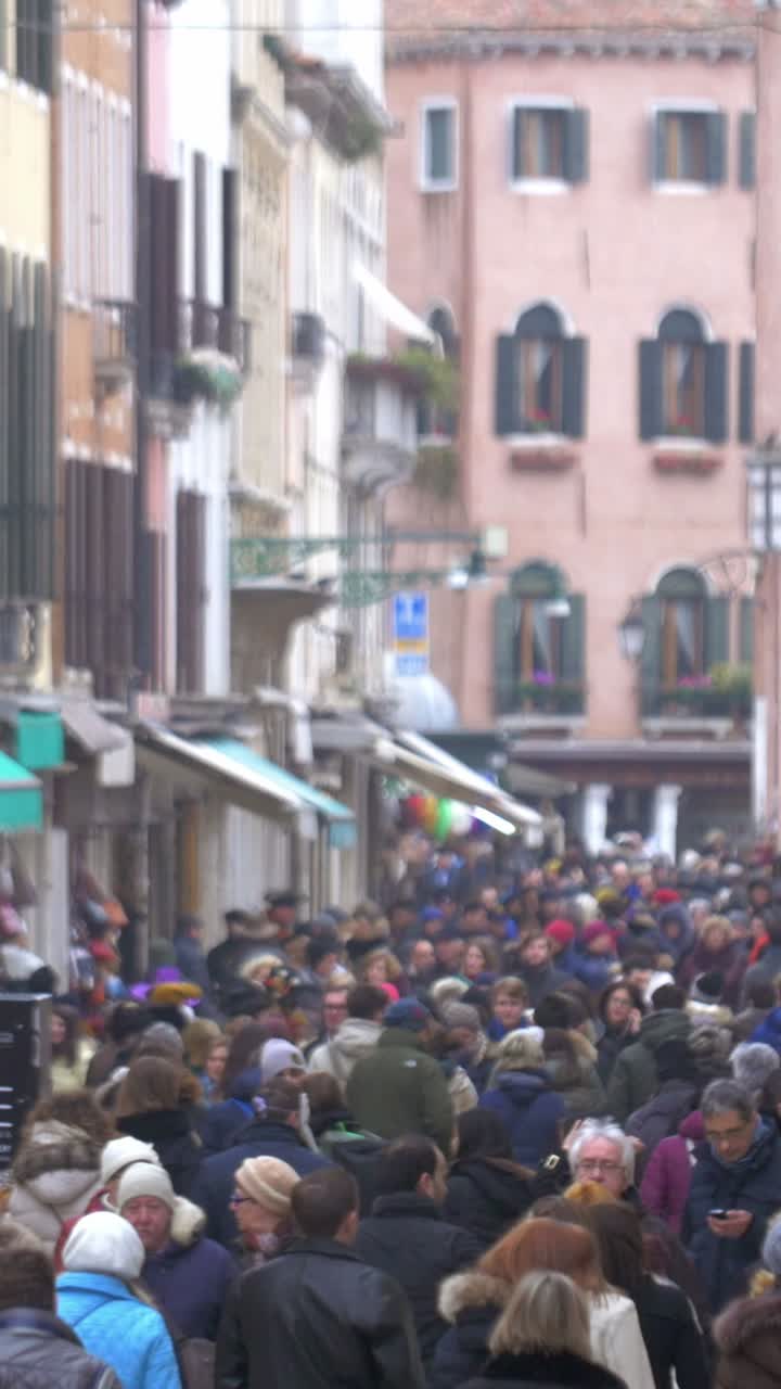 Crowded Street Scene