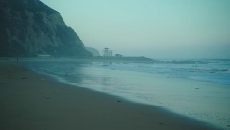 playa de salt creek temprano en la mañana