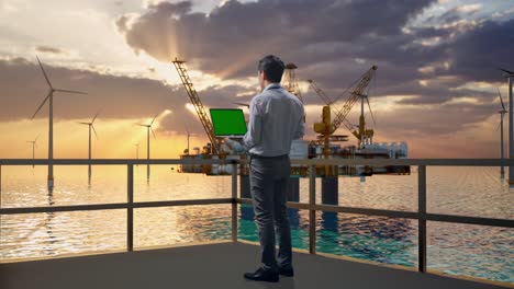 offshore wind farm monitoring