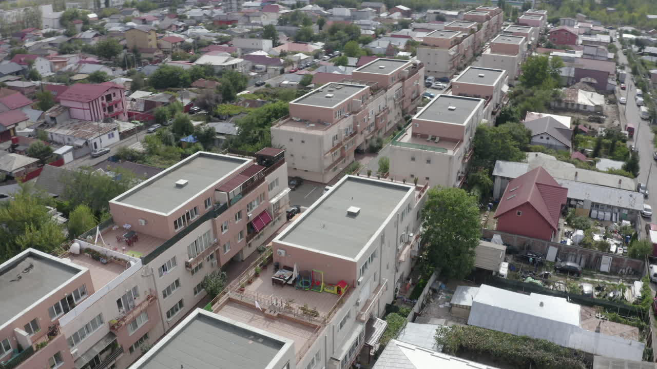 zona residencial en bucarest, rumania