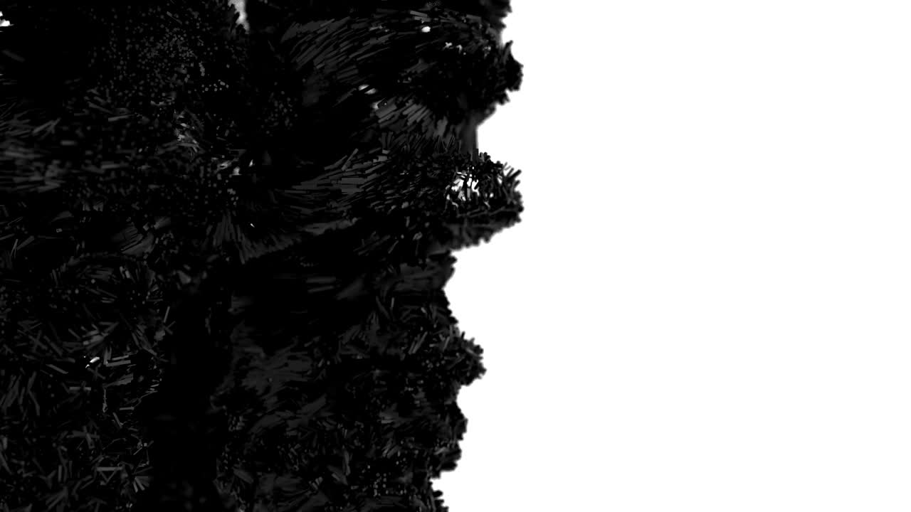 абстрактные кубические формы взрываются через кадр.