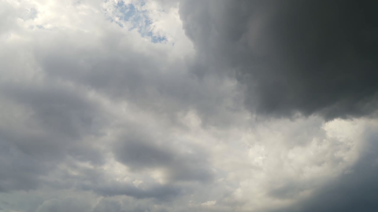 Dramatic Stormy Cloudscape: Dark and Ominous Sky