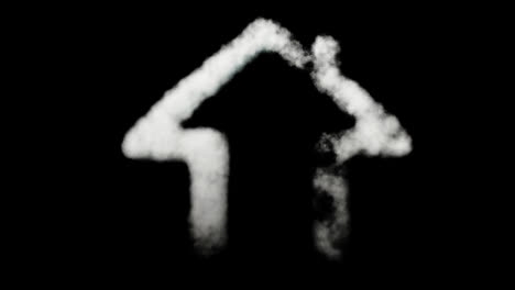 Dream-house-on-a-black-background