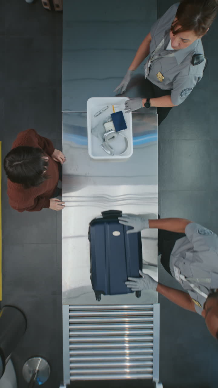 control de seguridad del aeropuerto