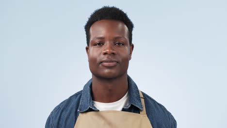 Happy,-black-man-and-portrait-with-small-business