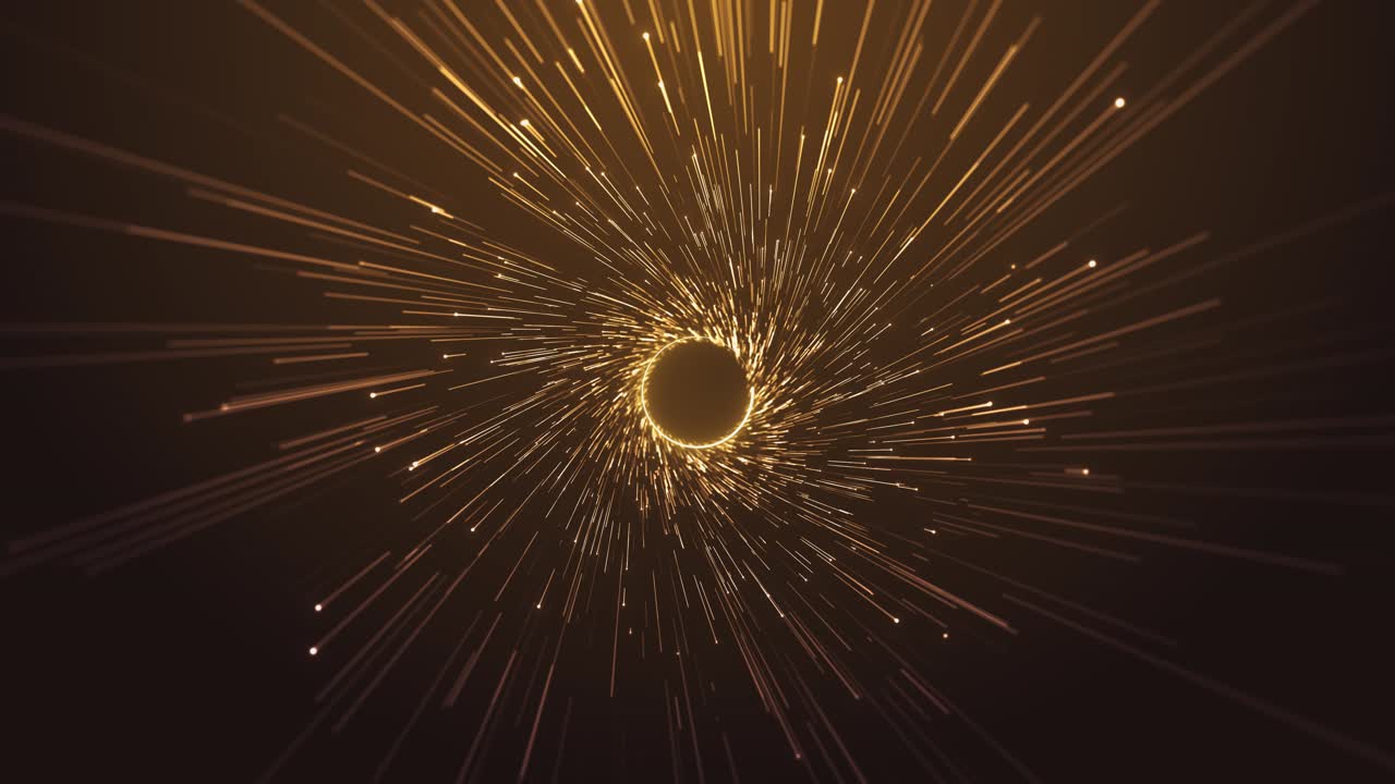 Luxury geometric circle red shining award ceremony stage party stage glitter animation stars lights