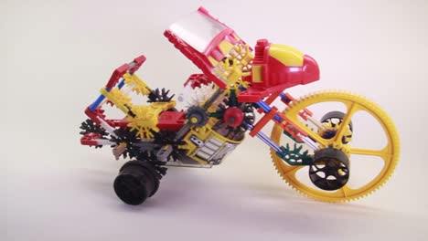 A-Toy-Three-Wheeled-Motorcycle-Constructed-From-A-Colored-Constructor