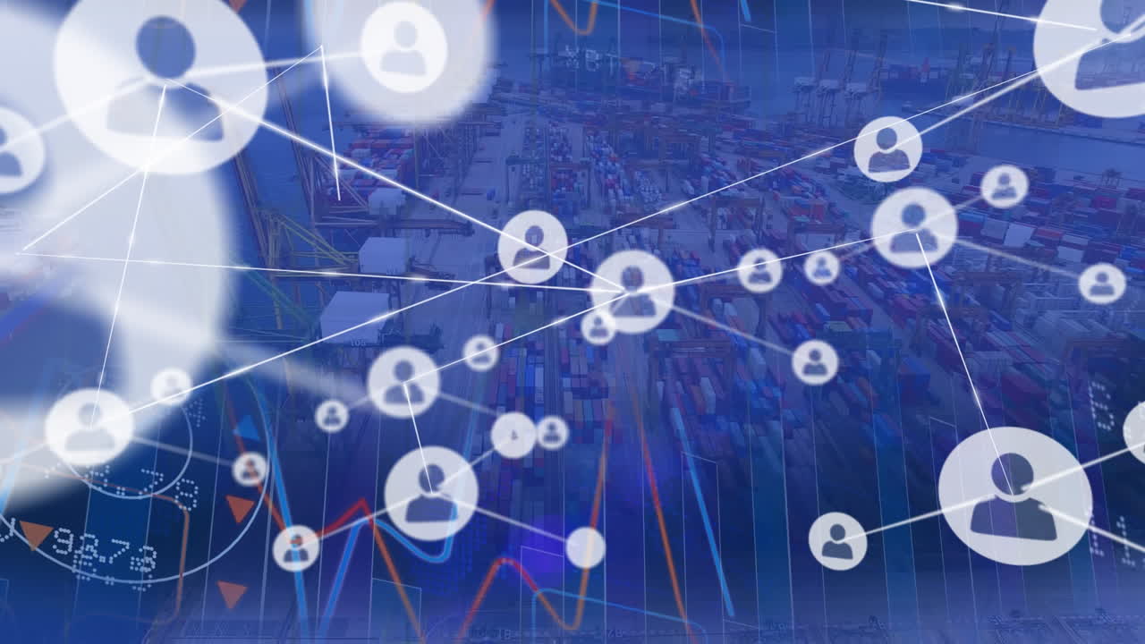 아이콘과 연결 네트워크의 애니메이션, 조선소에 대한 통계