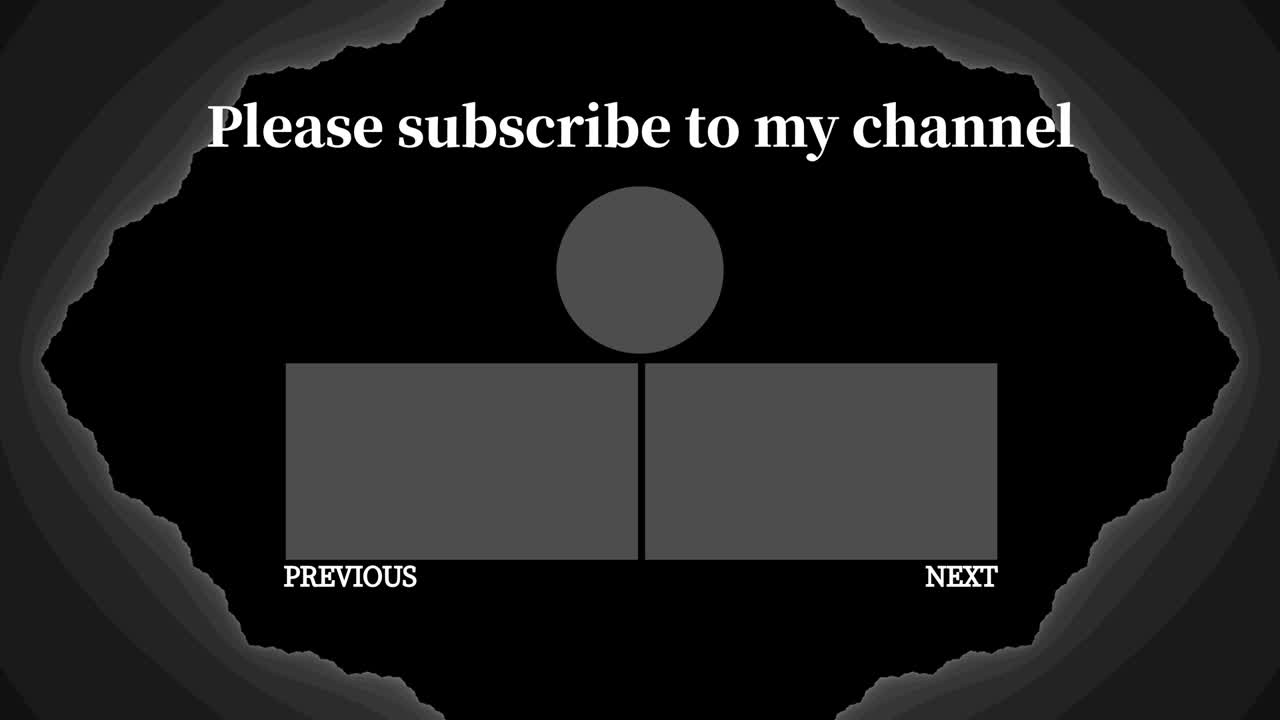 사이키델릭 플래시 엔드 카드 엔딩 스크린 모션 그래픽