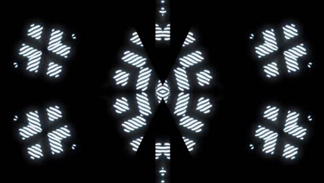 abstract geometric light show pattern