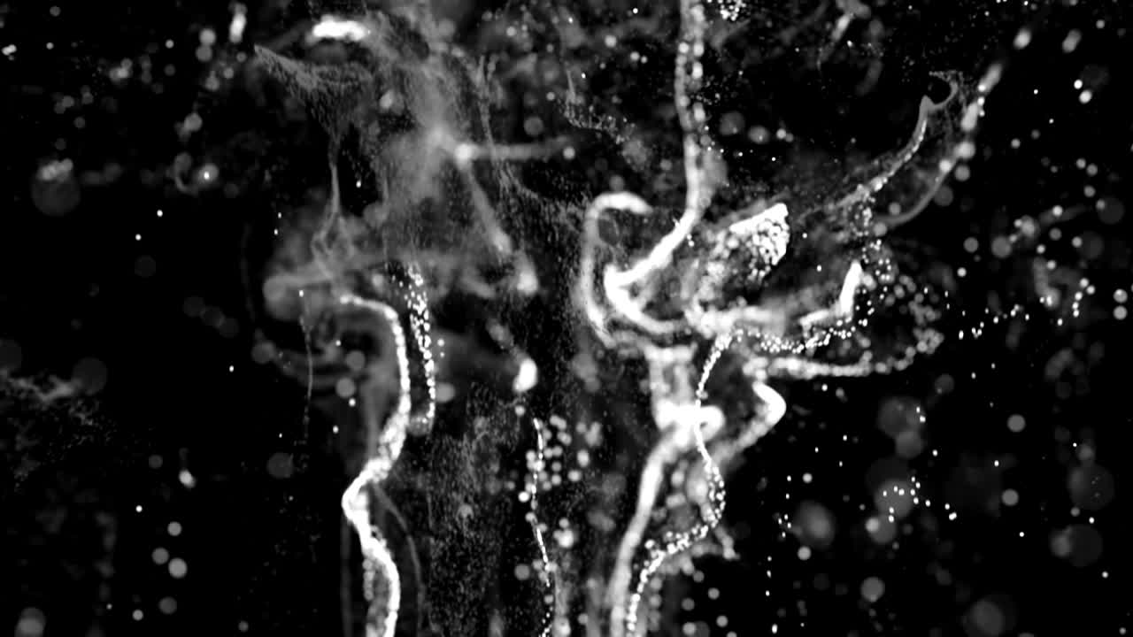 4k 고유 입자 폭발 배경.