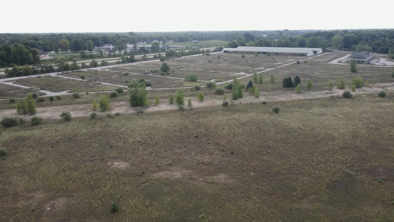 Exploring the airspace around an old abandoned racetrack