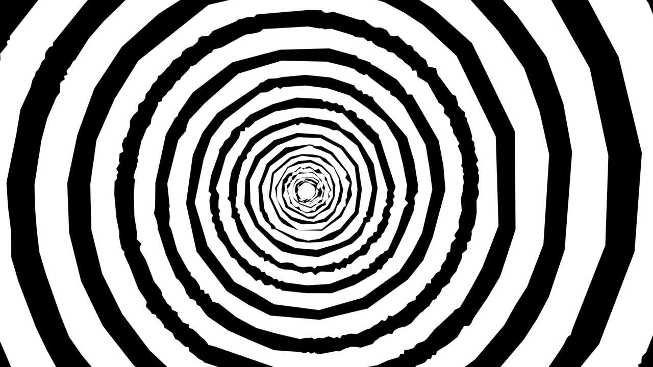 카 아브스트랙트 스파일 터널 애니메이션, 4k 비디오 모션 그래픽 애니메이션, 설명 비디오에 사용할 수 있습니다.