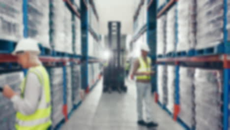 personas, almacén y lapso de tiempo para el inventario