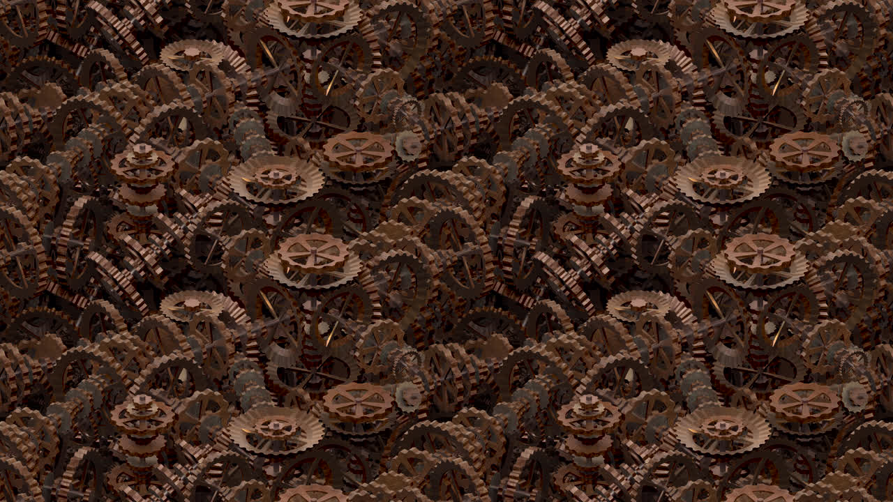 textura de la baldosa del bucle de oxidación del mecanismo de la rueda dentada