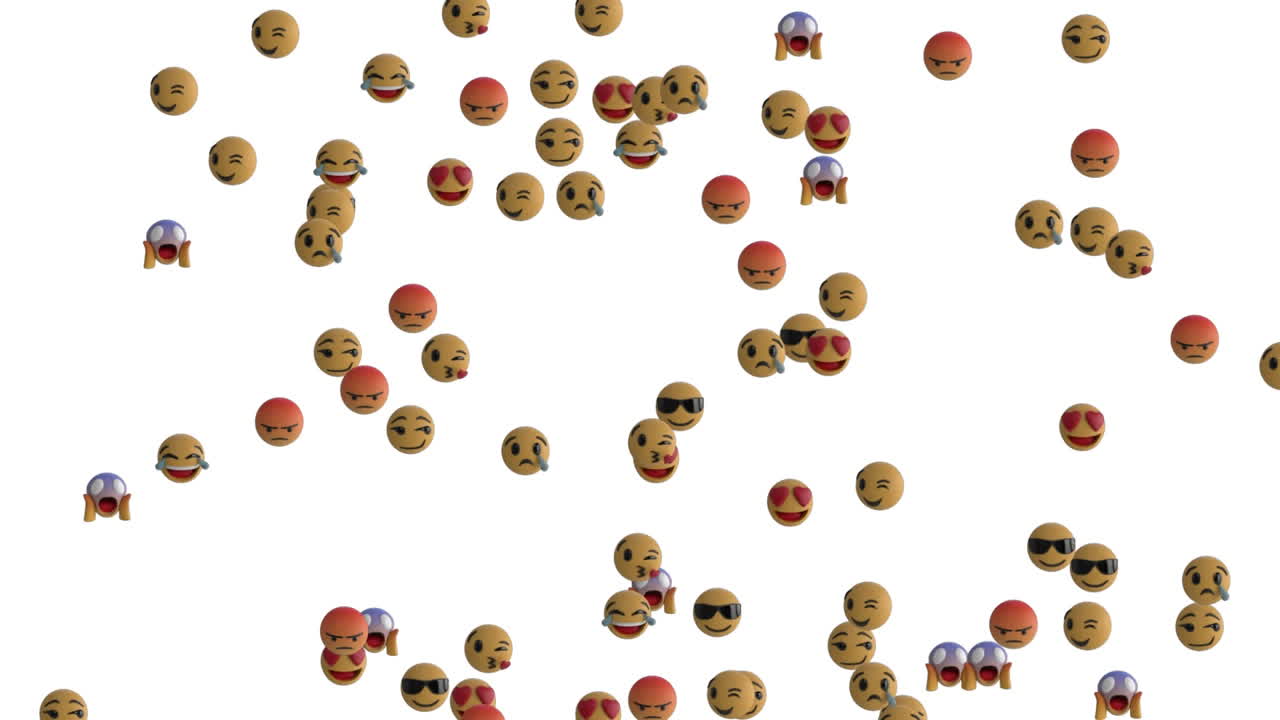 이모티콘이 날아다닌다