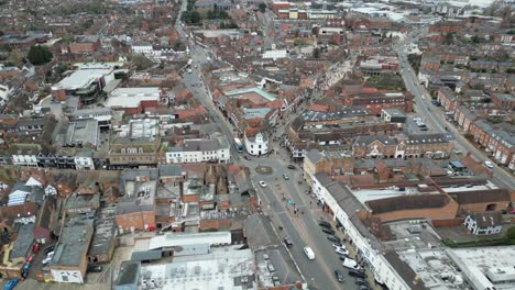 Schwenkdrohne-Aus-Der-Luft,-Stratford-Upon-Avon,-England,-Vereinigtes-Königreich,-4K-Videos