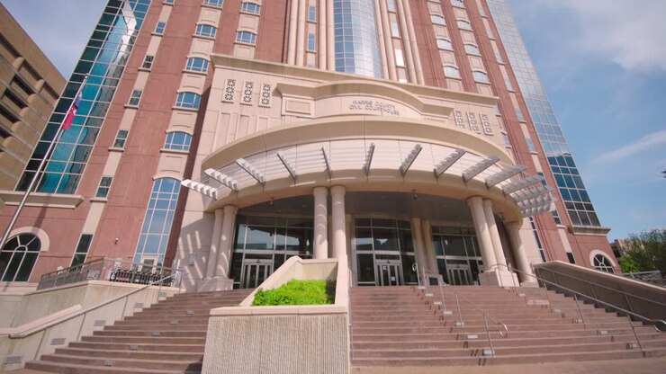 Plano de establecimiento del edificio del tribunal civil del condado de Harris
