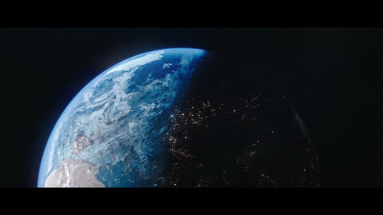 la tierra vista desde el espacio